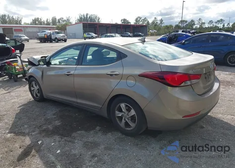 2015 Hyundai Elantra Se from USA, damaged, VIN 5NPDH4AEXFH555075